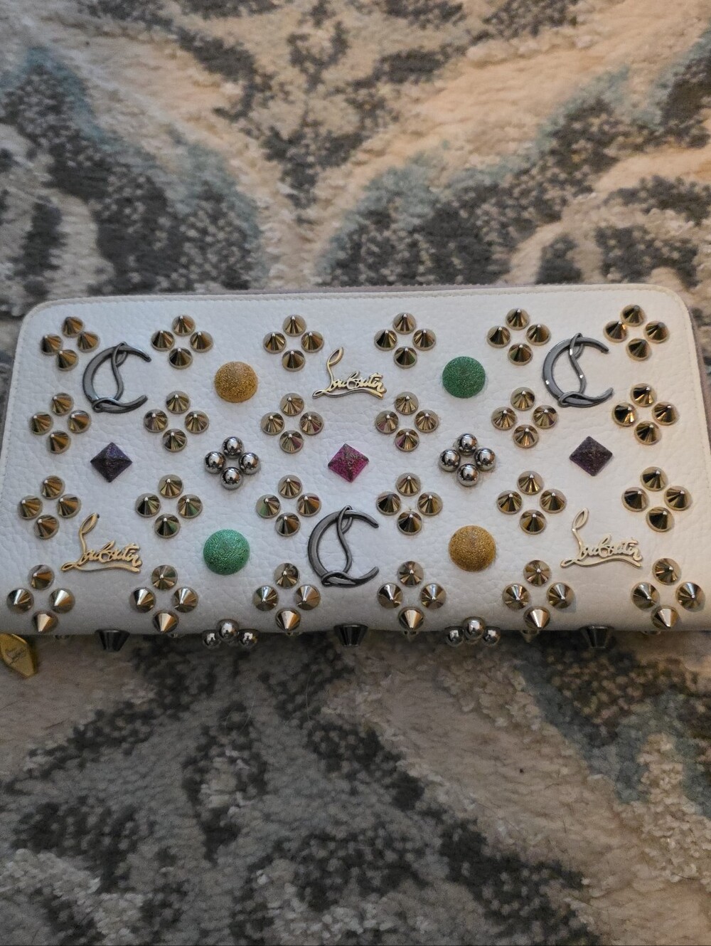 Christian Louboutin Panettone wallet / Full INCLUSION/ New - Picture 3 of 11